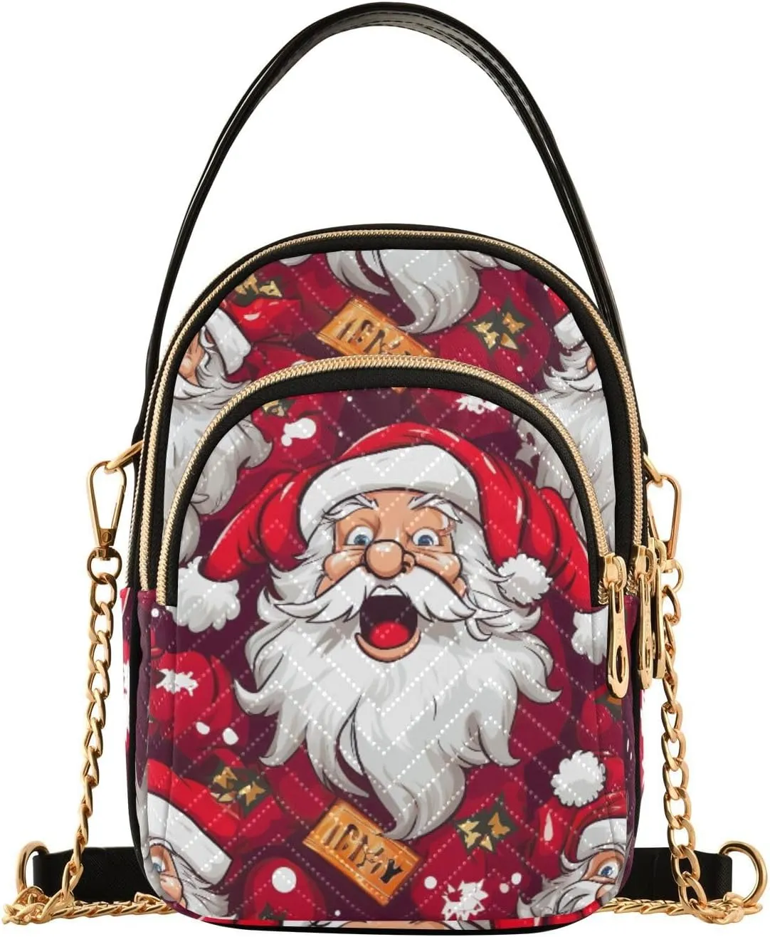 Christmas Ornaments Soldiers Set Women Crossbody Bags, Purse with Long Shoulder Strap, Stylish Crossbody Bags