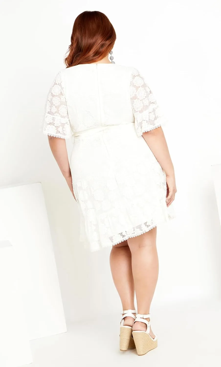 City Chic Women's Plus Size Garden Kisses Dress
