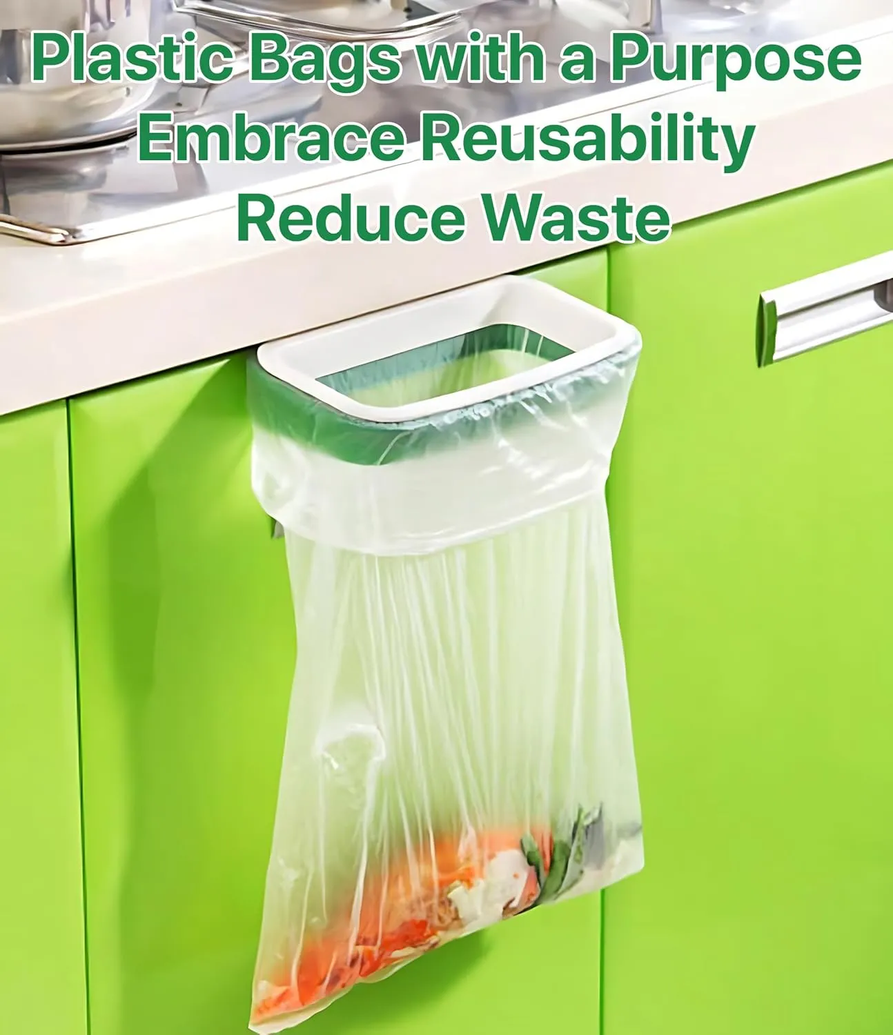 Clear Plastic 10" x 15" - 700 Produce Bags Reusable Washable Freshness Disposable Continuous Roll Easy Peel Off Kitchen Office Grocery Home Use Food Fruits Storage(2 Rolls, 10 x 15-700 Bags)