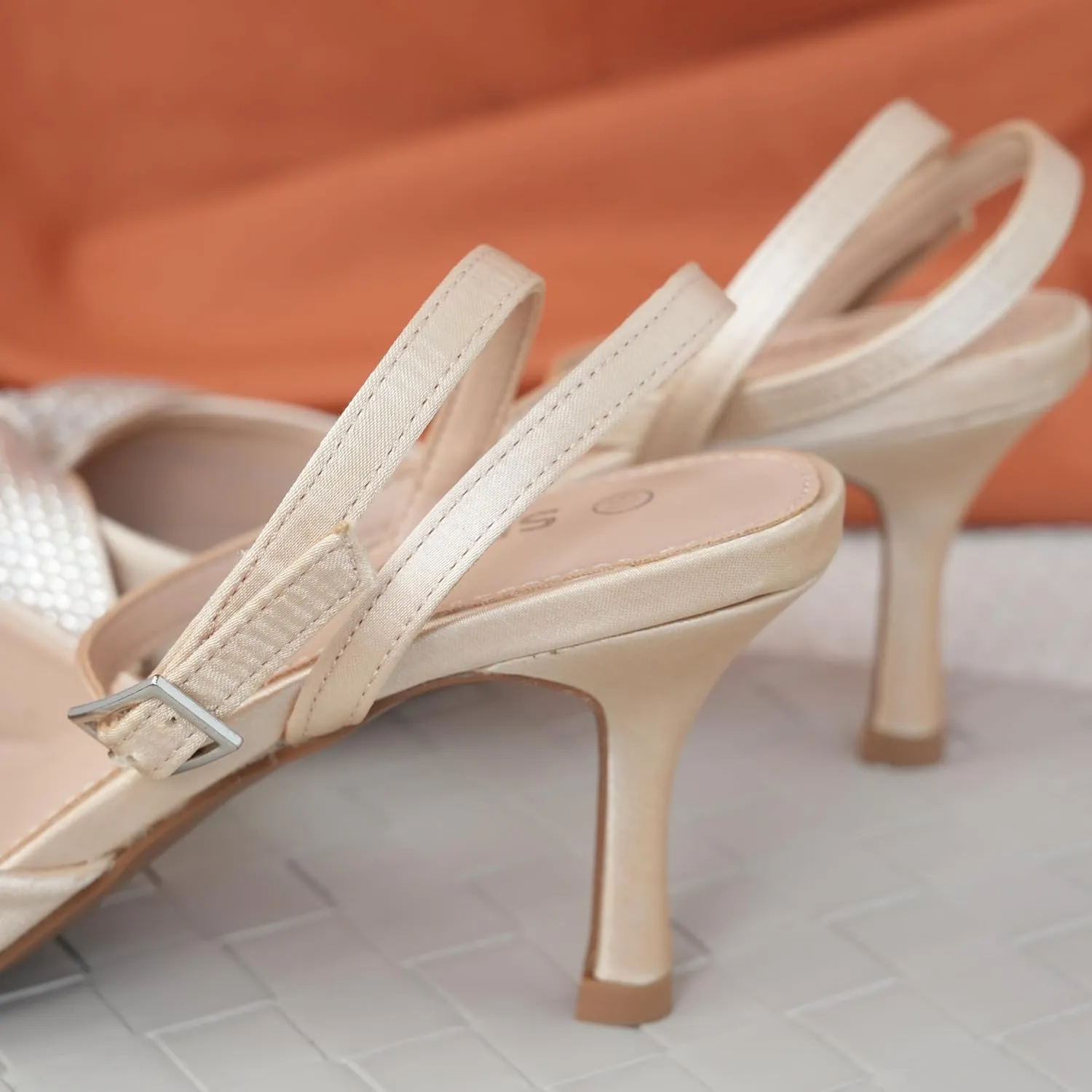 Closed Toe Butterfly Bow Heels Womens Pointed Kitten Pumps Stiletto Ankle Strappy Rhinestone Prom Party Wedding Dress Shoes