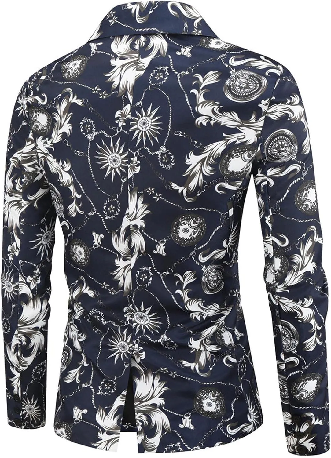 Coat for Man Winter Fall Print Slim Tunic Work Blazer Festival Christmas Blazers Coats Man 2023 Fashion