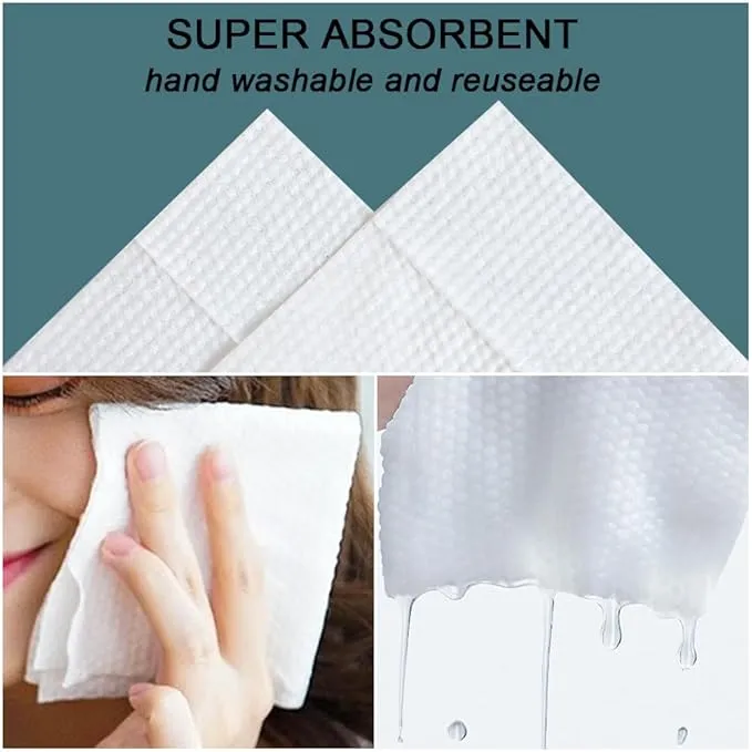 Compressed Towels,110PCS Compressed Face Towel with Carrying Case and Towel Dispenser,Disposable Magic Compressed Tissue Paper Towel Tablets Portable Mini Tissue for Travel,Sport,Camping