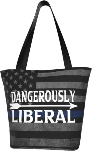 Dangerously Liberal Fashion Shoulder Bag Large Capacity For Man Or Woman