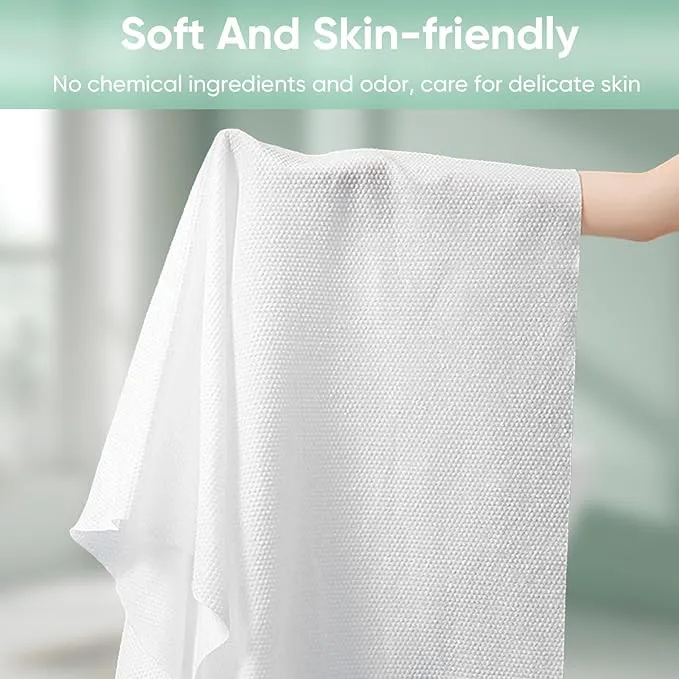 Disposable Compressed Towel Pure Cotton 23in×39in Applicable Tofor Swimming Hotel Camping Sports Hiking Beach Vacation Outdoor（10PCS）