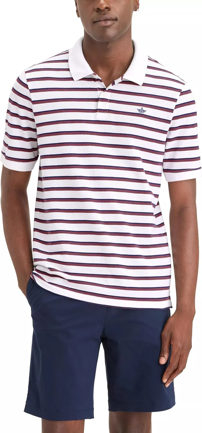 Dockers Men's Slim Fit Short Sleeve Polo
