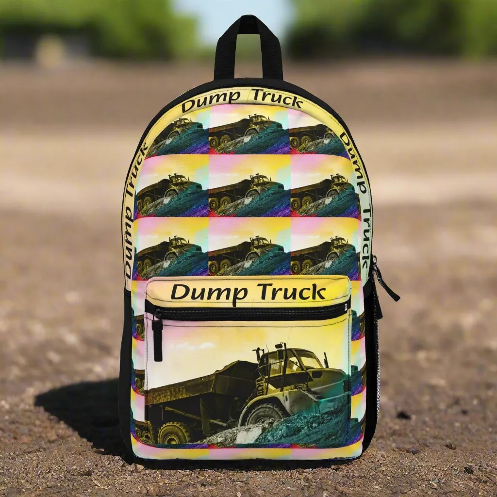 Dump Truck Heavy Equipment Backpack