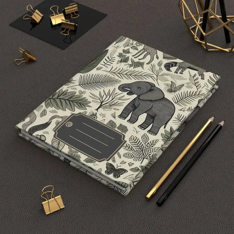 Elephant Hardcover Journal Unlock Creative Spirit
