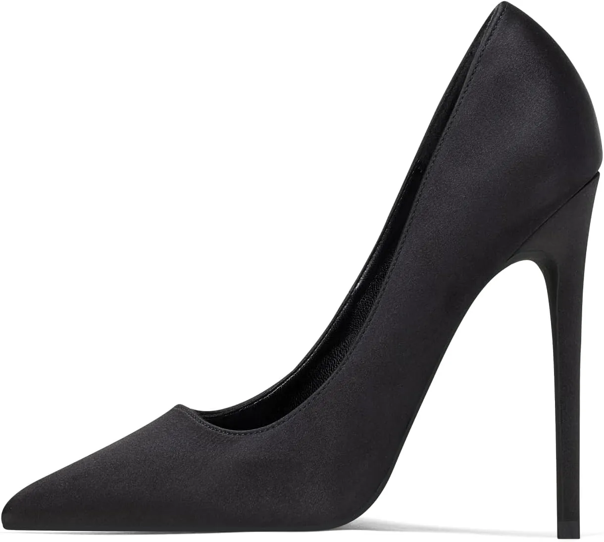 Elisabet Tang High Heels Womens Pointed Toe Heels Satin Pumps Stiletto Bridal Party Dress Evening Wedding Shoes for Woman