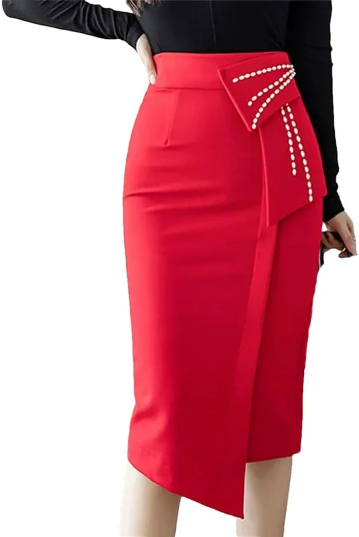 Fashion Women Summer Office Slim Pencil Skirts