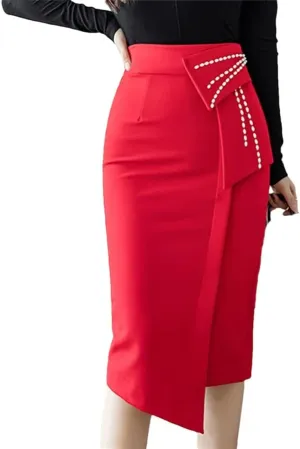 Fashion Women Summer Office Slim Pencil Skirts