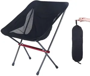 GaRcan Camping Chair Outdoor Aluminum Portable Recliner Beach Chair Fishing Chair Ultra Light Backpack