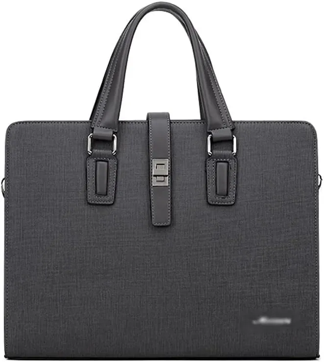 Genuine Leather Handbag Cross Section Business Briefcase Shoulder Crossbody Bag Fashion Computer Men's Bag