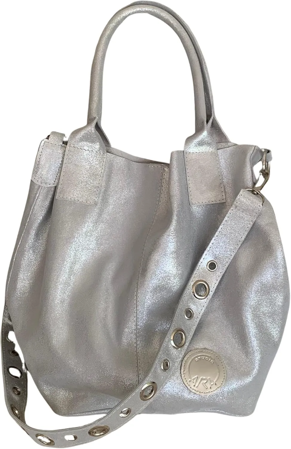 Genuine patagonian leather Crossbody and Shoulder handbag Handcrafted by Skilled Argentine hands - Patagonia