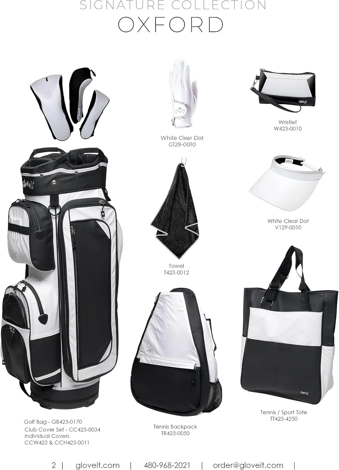 Glove It Women’s Golf Bag, Lightweight Golf Cart Bag for Ladies
