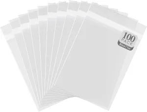 Golden State Art, Pack of 100 8 3/4 X 11 1/16 Crystal Clear Storage Bags, Resealable Magazine Bags for Archival-Quality Storage of Collectible Magazines