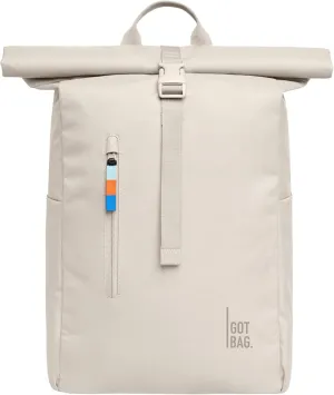 GOT BAG - ROLLTOP EASY Backpack, Backpack for Hiking & Travel with a 16” Laptop Sleeve, Eco-Conscious Bag Made of Recycled Ocean Impact Plastic™ (Softshell Color)