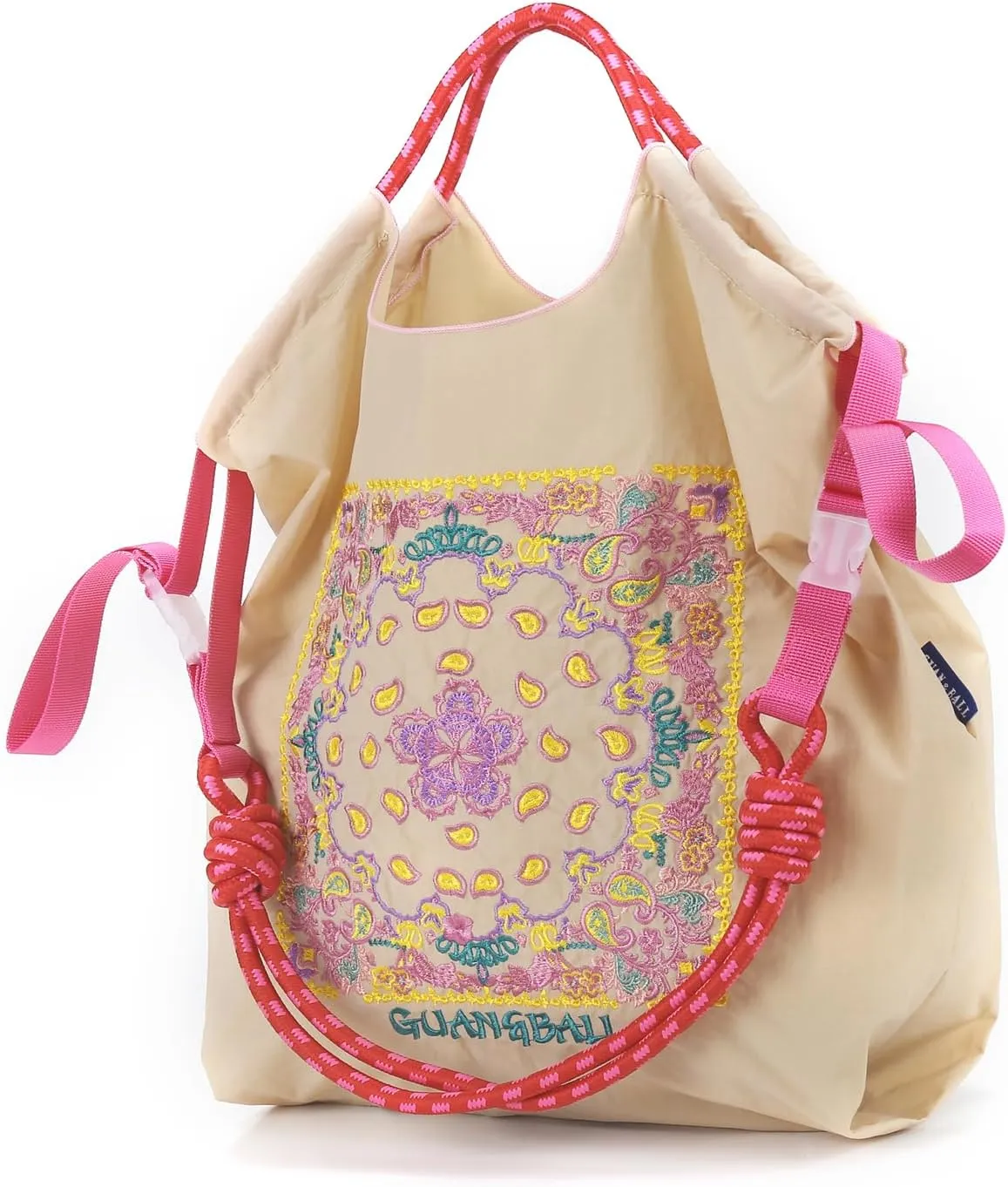 Guan&Ball Tote Bag for Women, Foldable Tote Bag With Large Shoulder strap Bag Handle Handbag for Travel, Work
