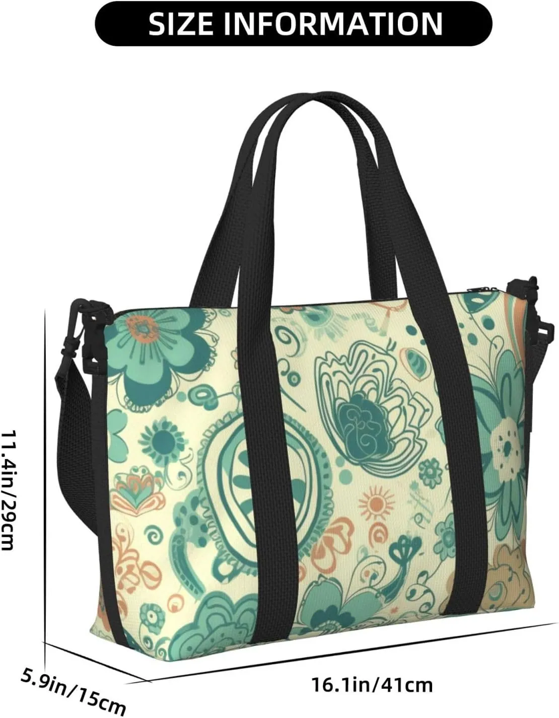 Gym Bag Lovely pattern Duffel Bag for Men Women Travel Overnight Bag with Shoe Compartment Workout Bags