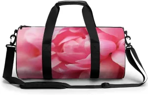 Gym Bags for Men Women Petal Duffle Bag Travel Overnight Bag with Shoe Compartment Tote Bags