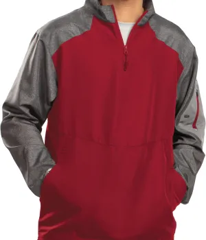 Holloway Raider Pullover Cage Jacket - Weather-Resistant, Ultra-Light, Quarter Zip, Sleeve Pocket - For Outdoors & Travel