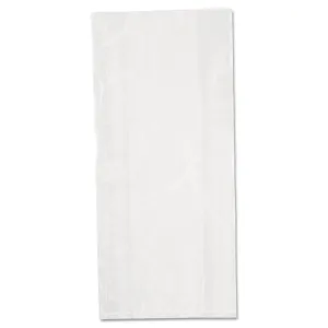 Inteplast PB080418 8 qt Capacity, 18" Length x 8" Width x 4" Gusset, Food and Utility Poly Bag (Case of 1000)