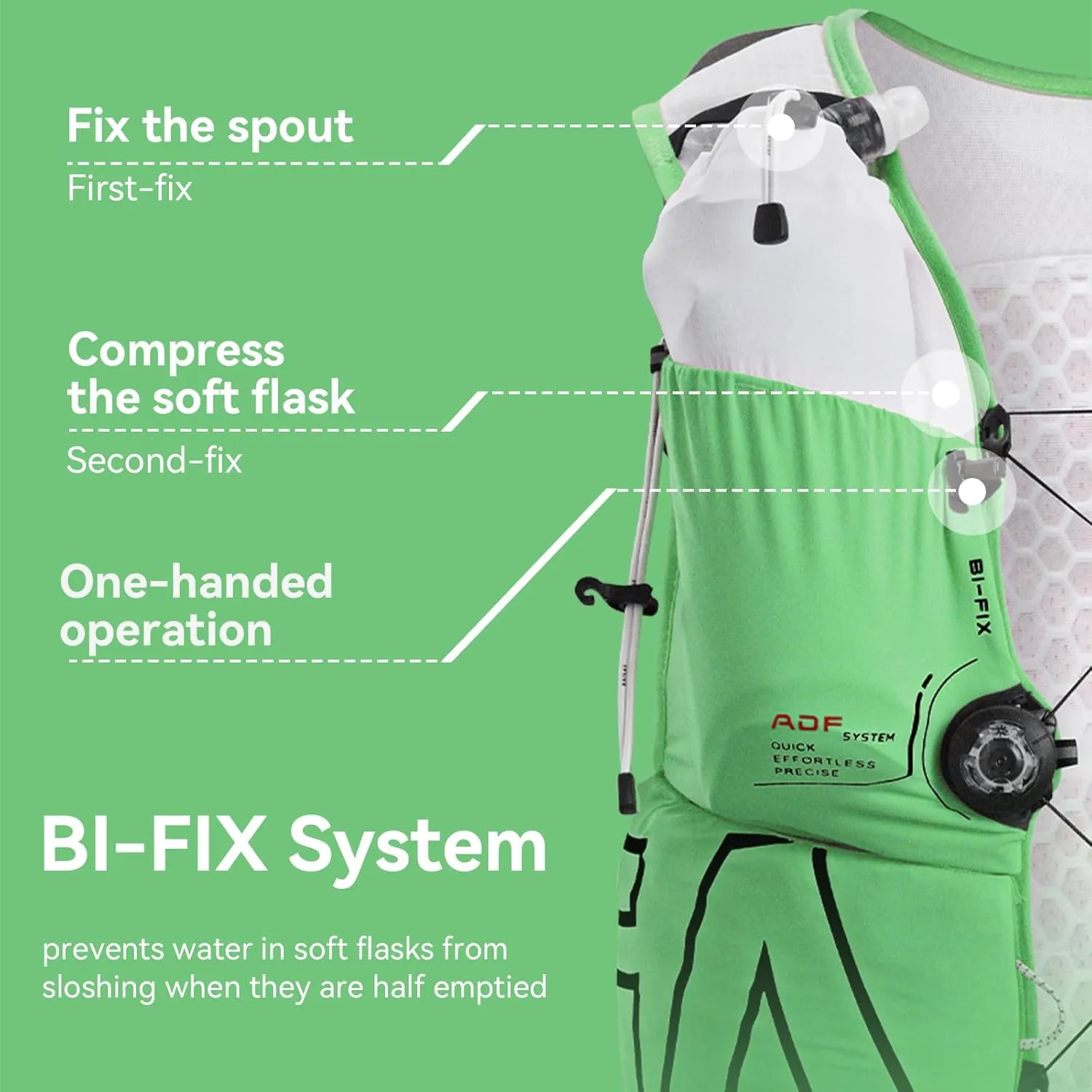 KAILAS AIR 5/8/11/13L Running Vest Hydration Backpack Hydration Vest Water Backpack Lightweight with Two TPU Water Bladders