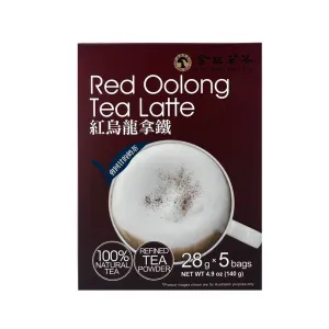 King Ping Best Tea Red Oolong Tea Latte - 5 Bags, 140g