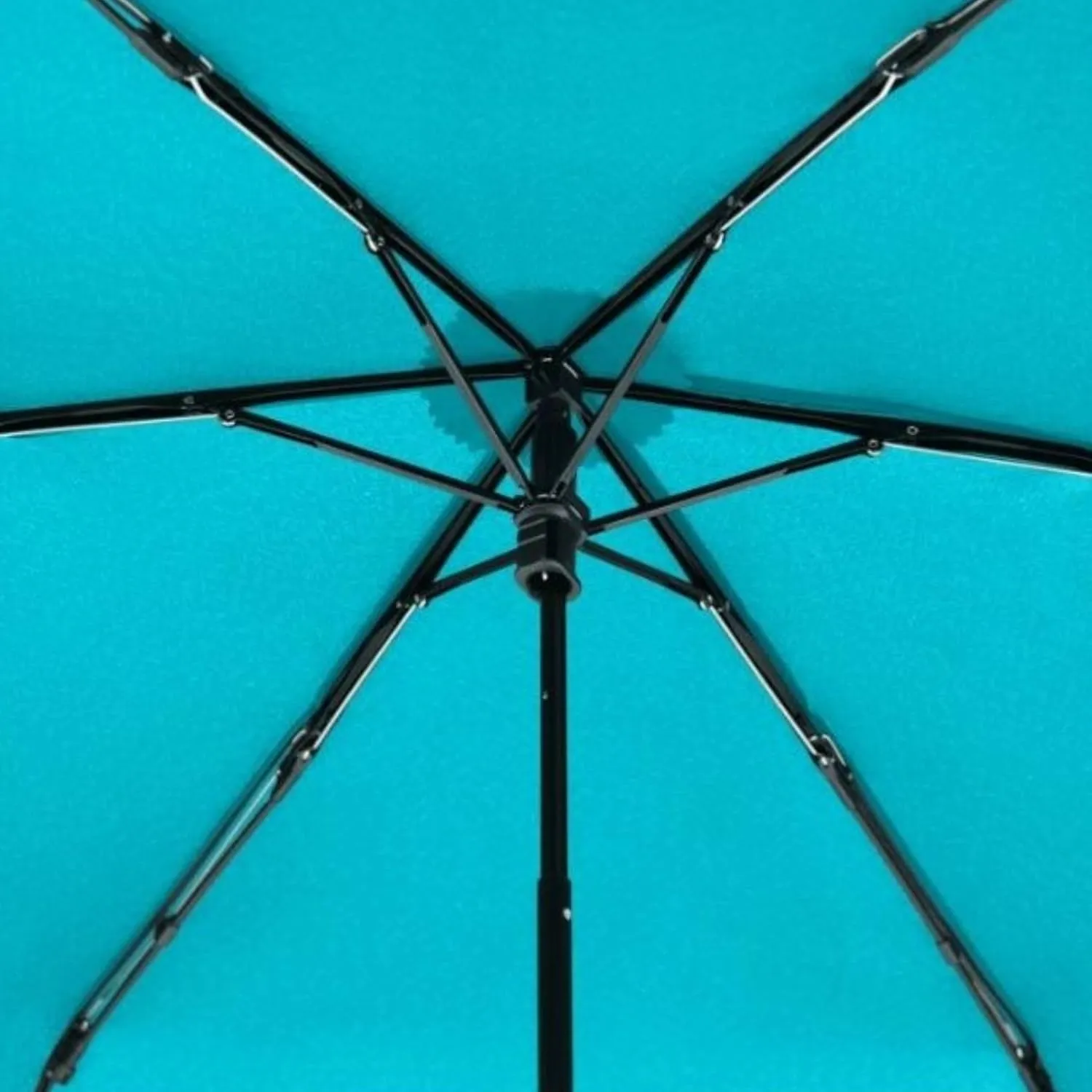 Knirps Ultra Light Slim Manual Open Rain Umbrella - Compact Travel Umbrella for Adults - Windproof, 90cm Diameter, Retractable with Carrying Case