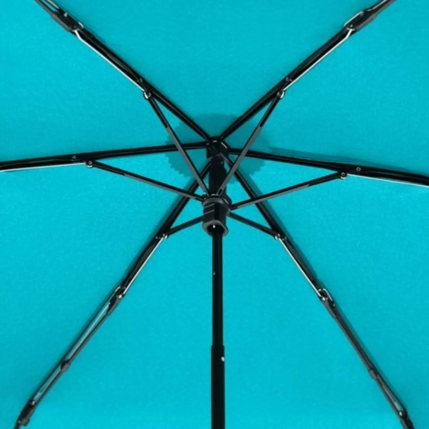 Knirps Ultra Light Slim Manual Open Rain Umbrella - Compact Travel Umbrella for Adults - Windproof, 90cm Diameter, Retractable with Carrying Case