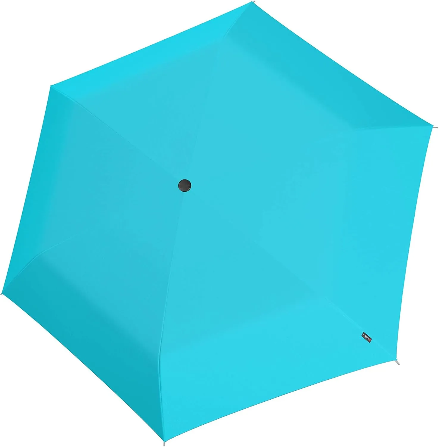 Knirps Ultra Light Slim Manual Open Rain Umbrella - Compact Travel Umbrella for Adults - Windproof, 90cm Diameter, Retractable with Carrying Case
