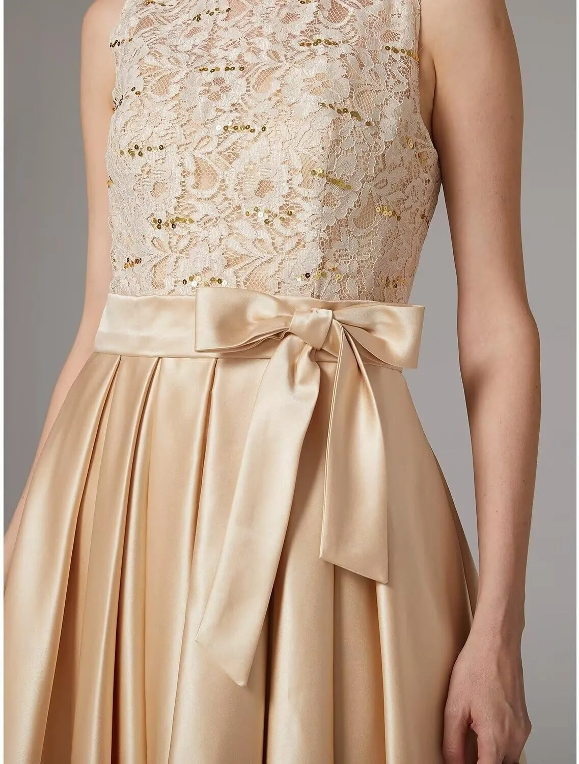 Laces Mother of The Bride Dresses Satin High Low Formal Evening Dresses for Women