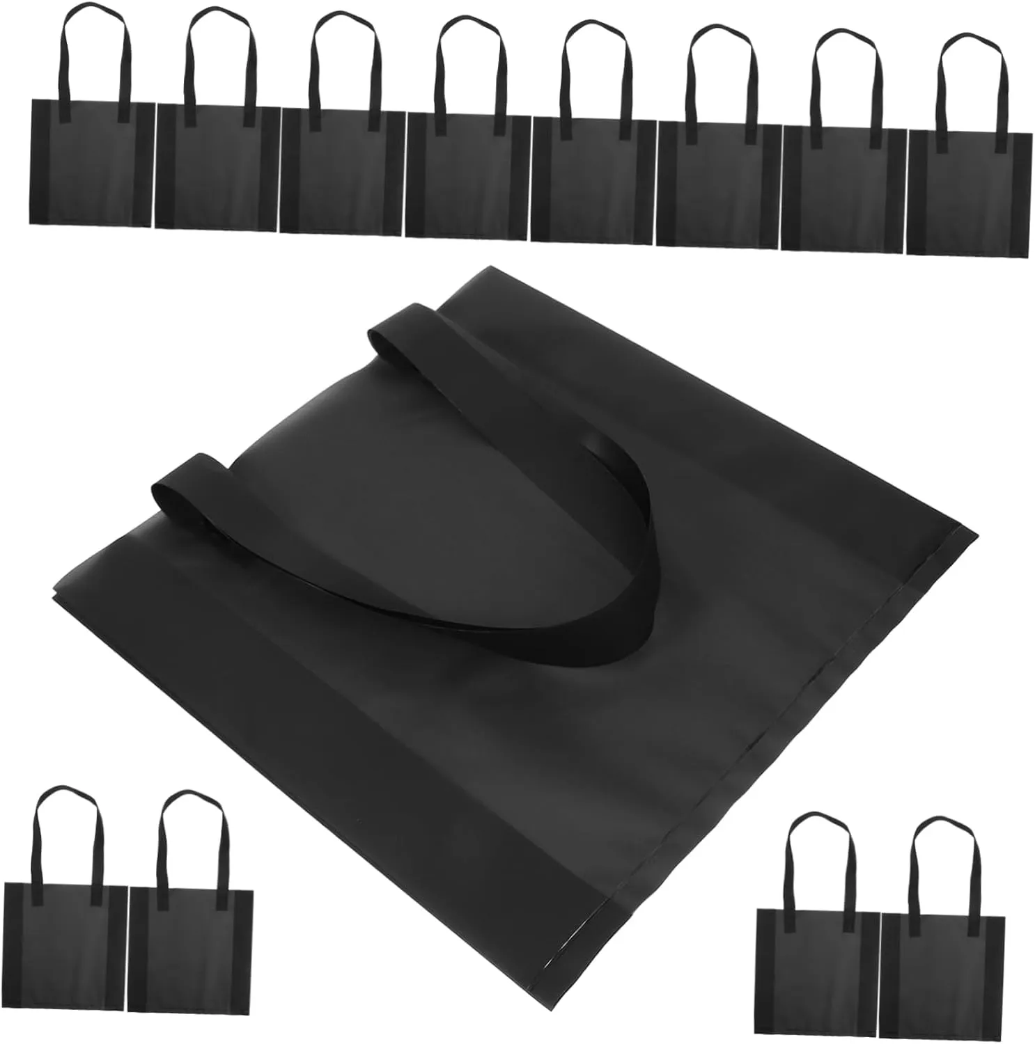 Ladies Shoulder Bags for Women Pcs Frosted Shopping Bags Capacity Comfortable Straps Reusable for Apparel Stores