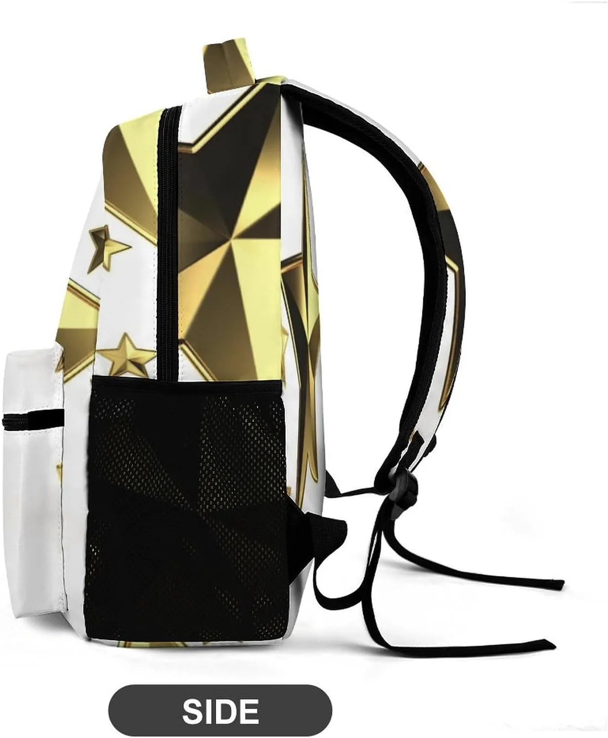 Laptop Backpack for Travel Daypack Computer Bag Work Gold Star Back Pack Nurse Bag for Hiking