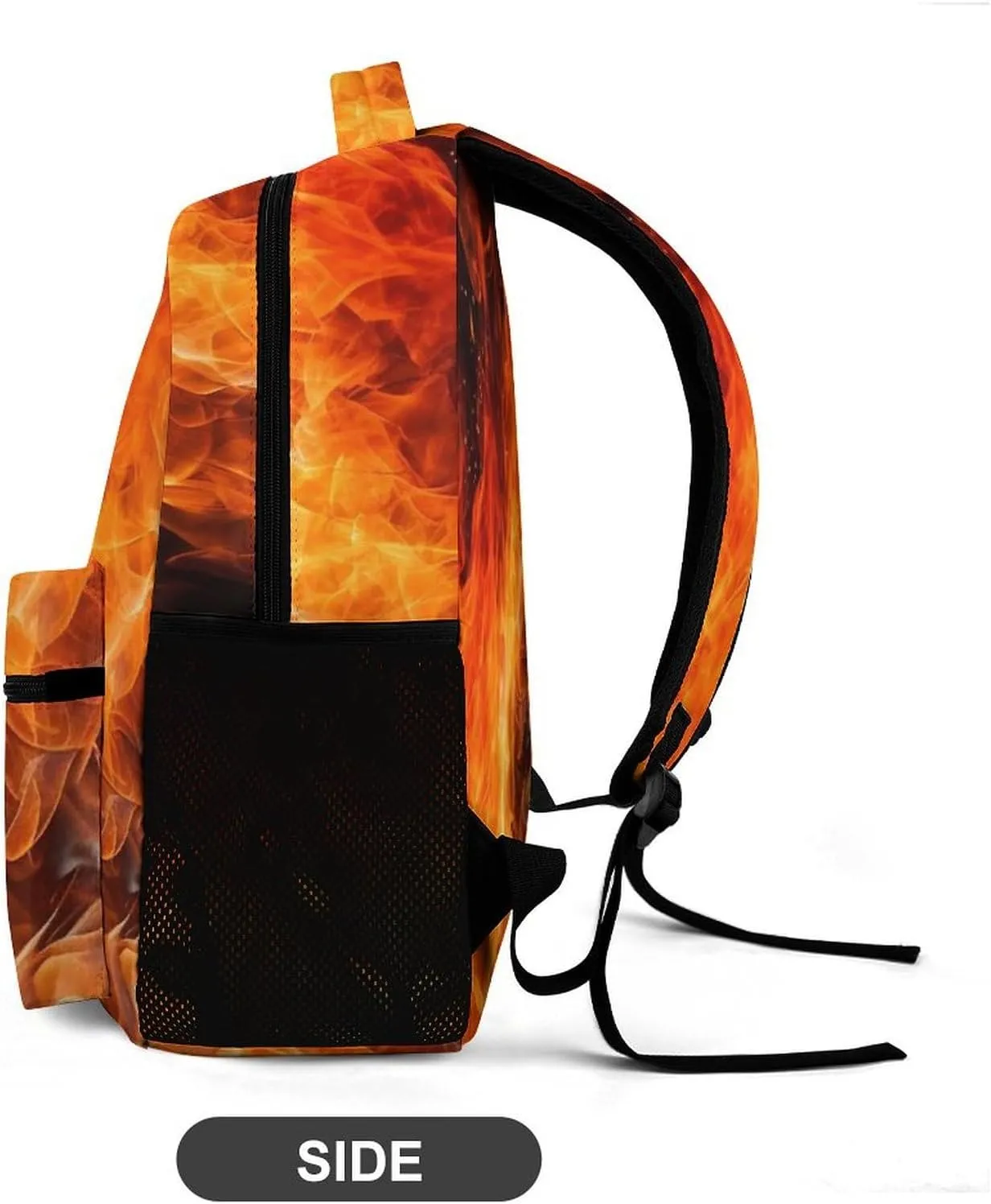 Laptop Backpack for Travel Daypack Computer Bag Work Roaring Flame Back Pack Nurse Bag for Hiking