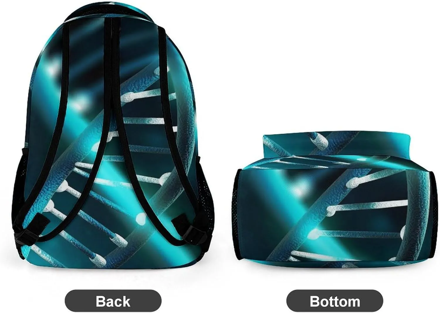 Laptop Backpack for Travel Daypack Computer Bag Work Science Gene Strand Back Pack Nurse Bag for Hiking