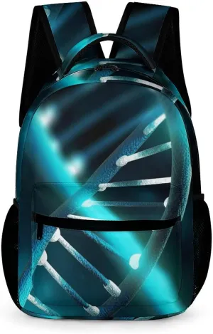 Laptop Backpack for Travel Daypack Computer Bag Work Science Gene Strand Back Pack Nurse Bag for Hiking