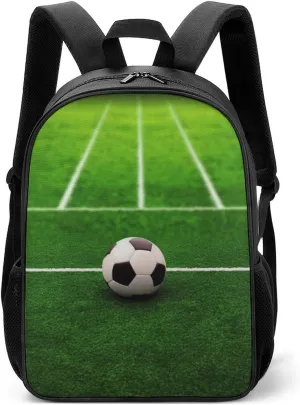 Laptop Backpack for Travel Daypack Grass Field Soccer Playground Computer Bag Work Back Pack Laptop Bag Casual Nurse Bag