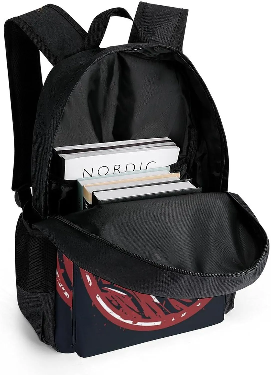 Laptop Backpack for Women Men Daypack Red Spartan Helmet Backpacks Computer Bag Travel Laptop Bag Casual Work Bag