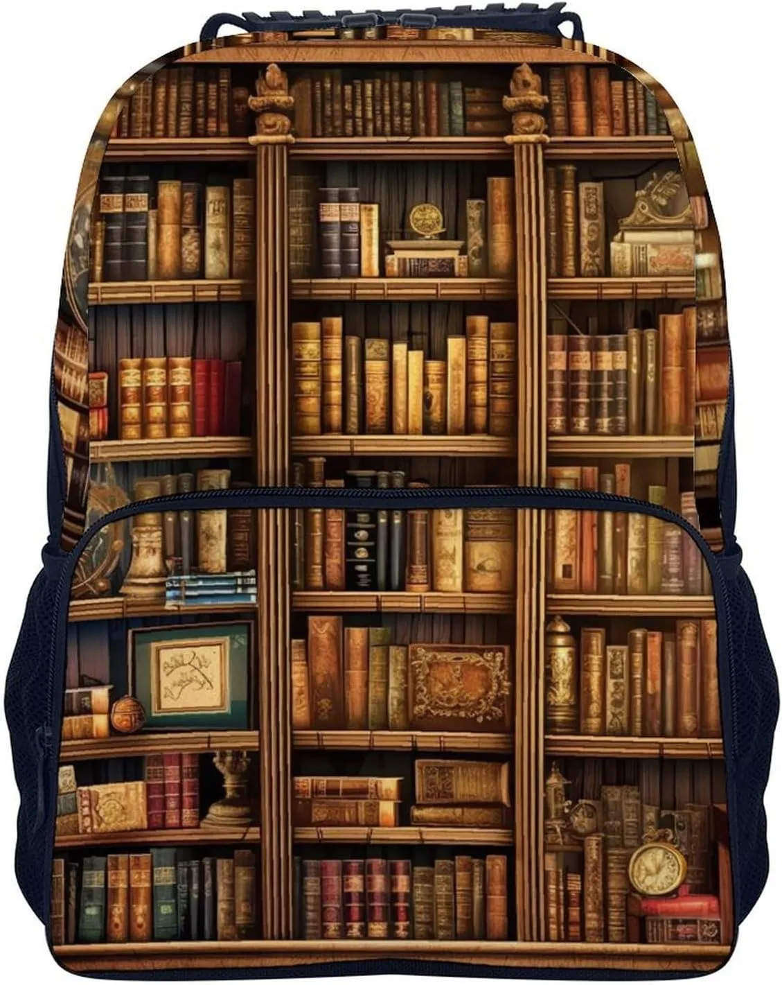 Laptop Backpack Library Bookshelf Book Daypack Computer Bag Travel Laptop Bag Casual Nurse Bag for Women Men