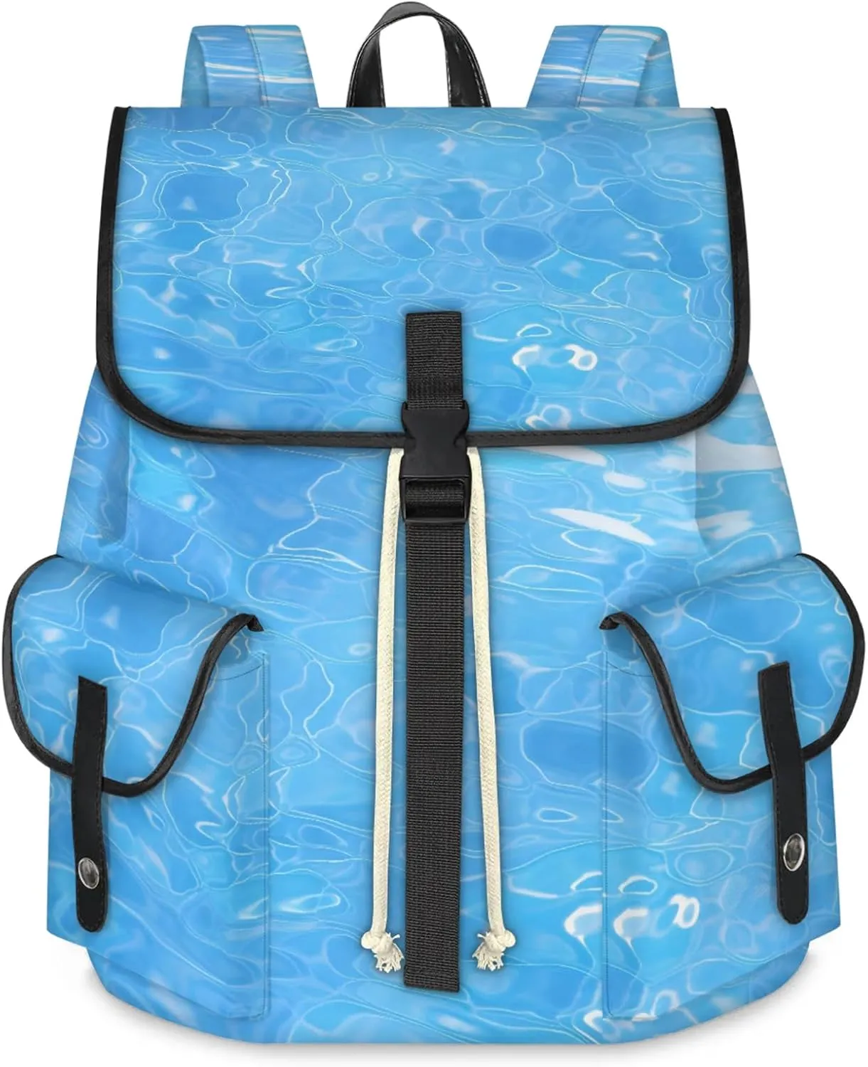 Laptop Backpacks Seawater Travel Backpack for Women Work Backpack Computer Bag for Business Travel Fits 15 Inch Laptop
