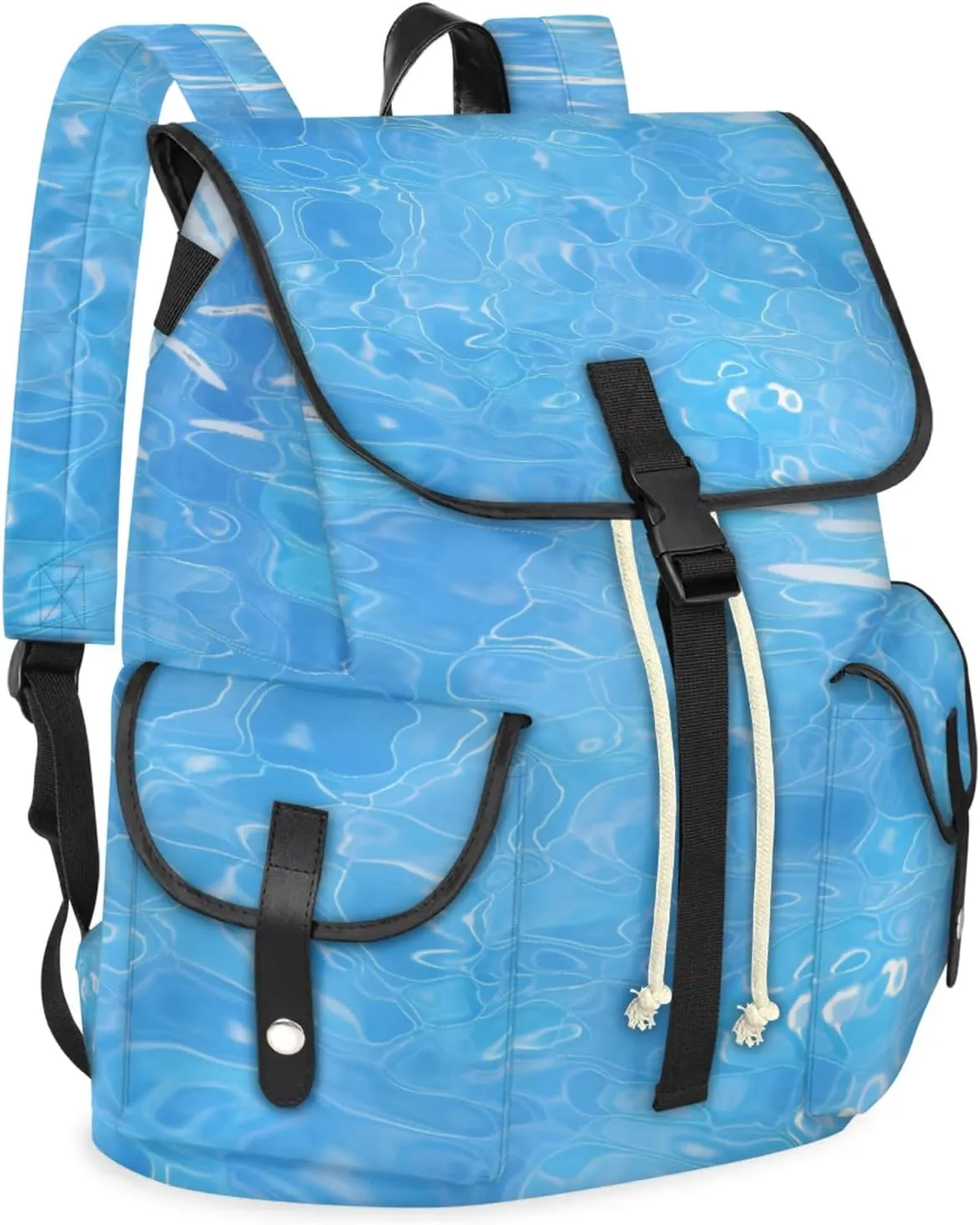 Laptop Backpacks Seawater Travel Backpack for Women Work Backpack Computer Bag for Business Travel Fits 15 Inch Laptop