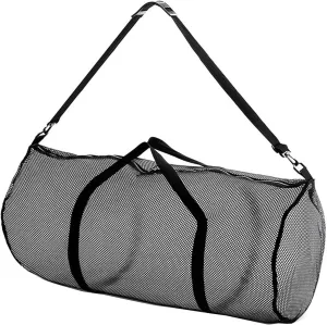 Large Capacity Mesh Duffels Gear Bag Scubas Diving Snorkeling Equipment Football Storage Bag Tear-resistant Duffels Bag