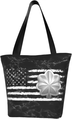 Lieutenant Colonel America Flag Fashion Shoulder Bag Large Capacity For Man Or Woman