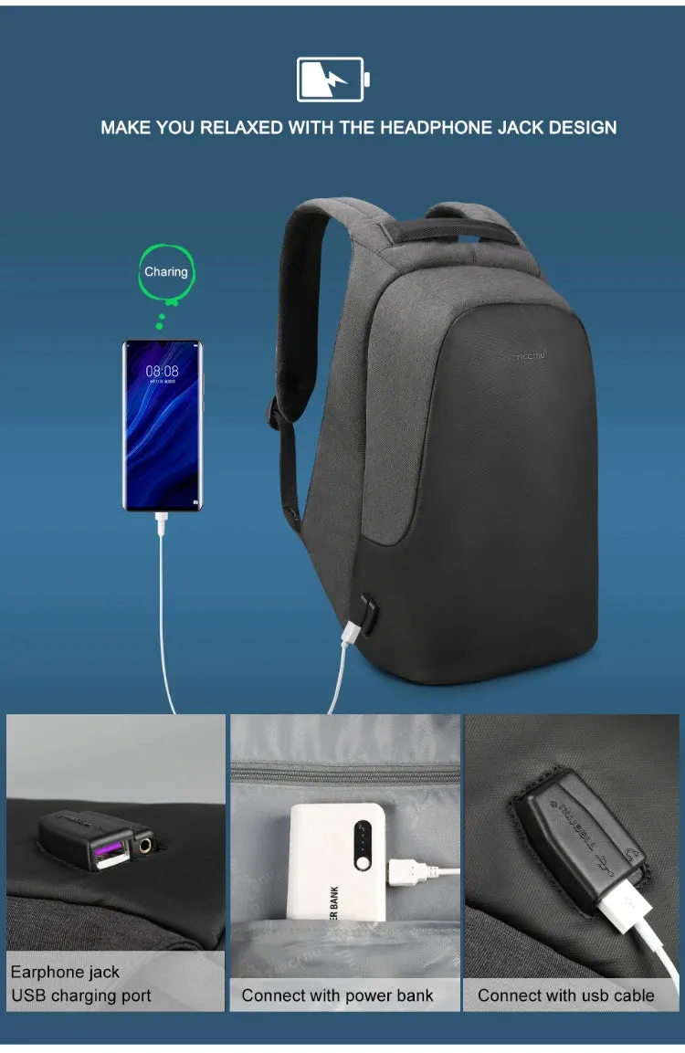 Lifetime Warranty Anti Theft Backpack For Men For Women 15.6" Laptop Backpack Waterproof Travel Backpacks Schoolbag For Teens