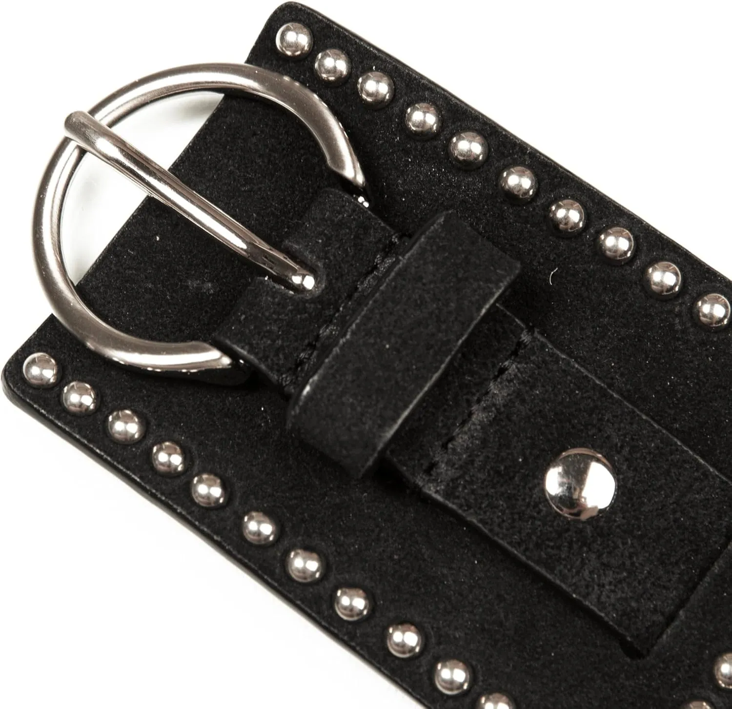 Lucky Brand Women's Studded Leather Belt | Stylish | Classic | Modern | Jeans | Pants | Skirt | Dress