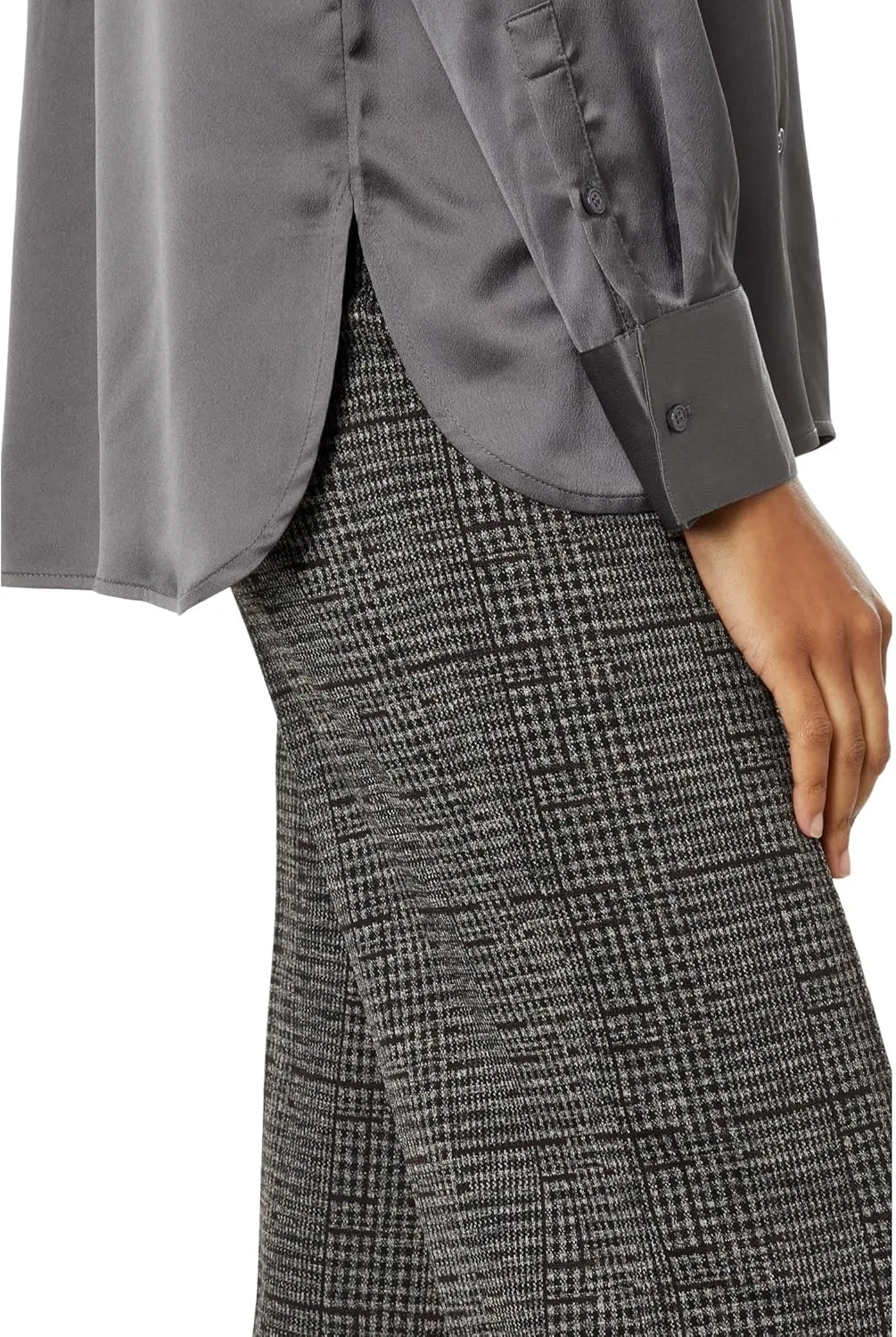 Lysse Kristin Stitched Satin Shirt