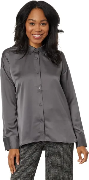 Lysse Kristin Stitched Satin Shirt