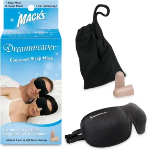 Mack’s Dreamweaver Contoured Sleep Mask - 2 Pack