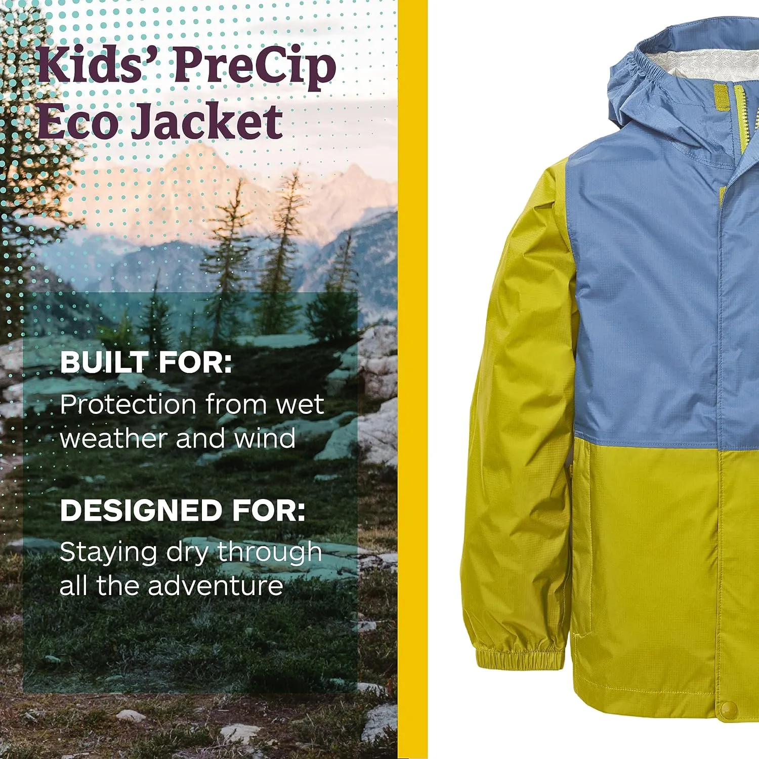 MARMOT Boys' Kid's Precip Eco Jacket
