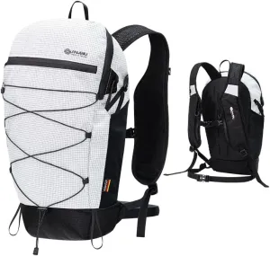 Mountaineering backpack hiking bag, lightweight hiking backpack, ultra light backpack, lightweight travel commuting bag (white square)